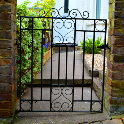 Twenty-five Wrought Iron Front Gates by Cally Trench