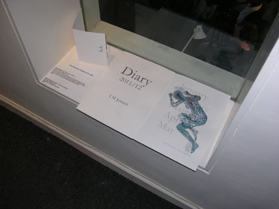 One-fold books at the New Ashgate Gallery, 2012