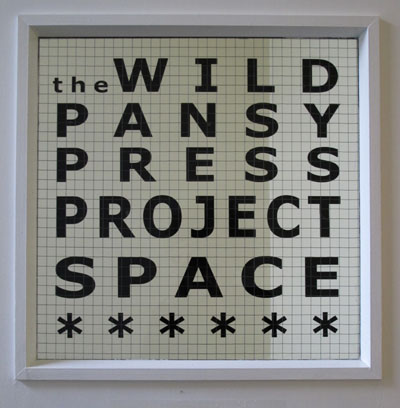 Wild Pansy Press Project Space