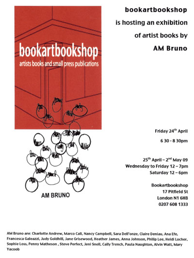 AMBruno at Bookartbookshop
