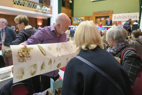 AMBruno: Cover at Small Publishers Fair, London, 2018