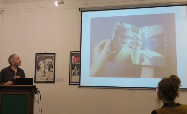 AMBruno: Cover at Small Publishers Fair, London, 2018