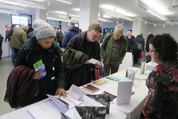AMBruno: Cover at 21st International Contemporary Artists' Book Fair, Leeds, 2018