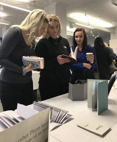 AMBruno: Cover at 21st International Contemporary Artists' Book Fair, Leeds, 2018