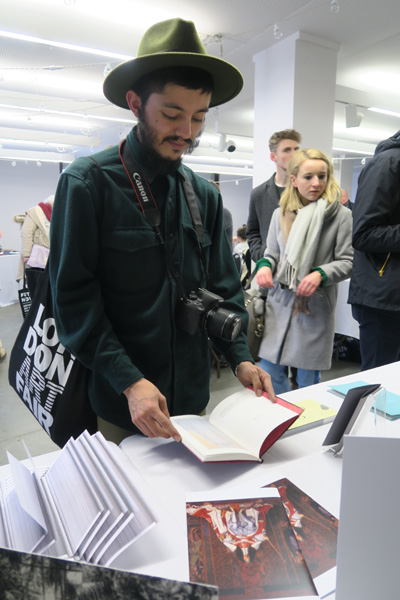 AMBruno: Cover at 21st International Contemporary Artists' Book Fair, Leeds, 2018