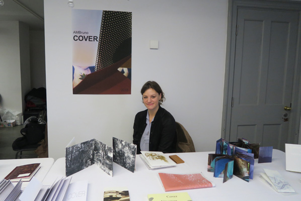 AMBruno: Cover at 21st International Contemporary Artists' Book Fair, Leeds, 2018