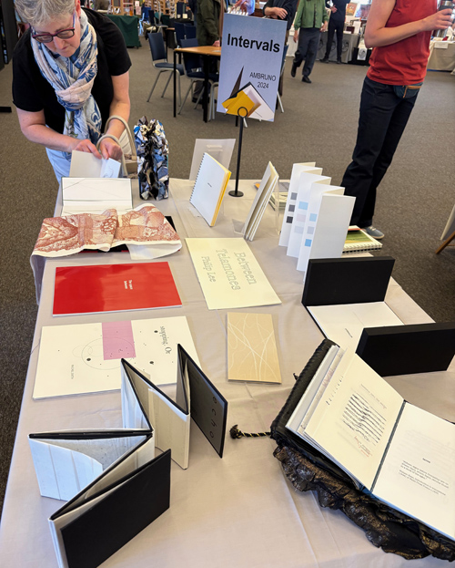 Intervals at Oxford Fine Press Book Fair  2025