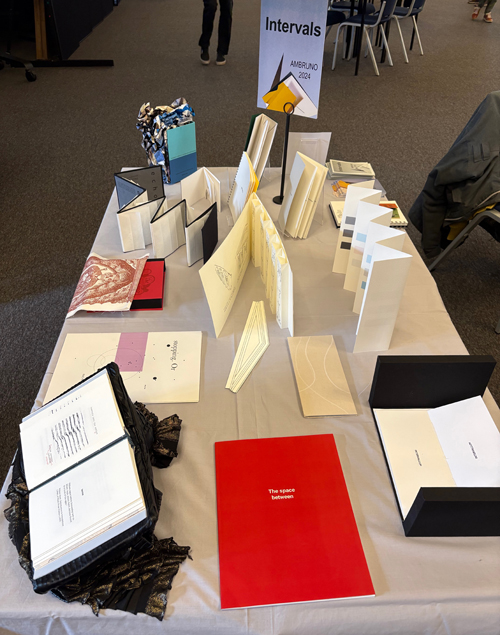 Intervals at Oxford Fine Press Book Fair  2025