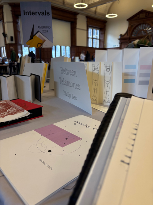 Intervals at Oxford Fine Press Book Fair  2025
