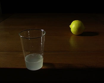 still life with lemons I by Joanna Hill