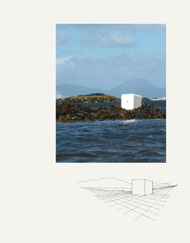 White Cube at Sea by Karen Blake