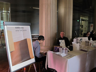 One-fold books at Leeds 2012