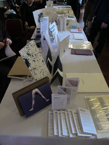 One-fold books at Leeds 2012