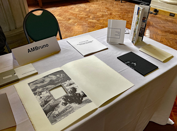Margins at PAGES: Reset Contemporary Artists' Book Fair, Leeds, 2023