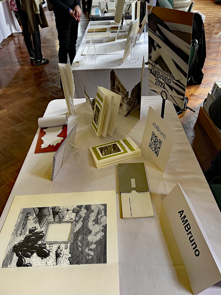 Margins at PAGES: Reset Contemporary Artists' Book Fair, Leeds, 2023