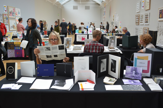 AMBruno: Lines at the London Art Book Fair