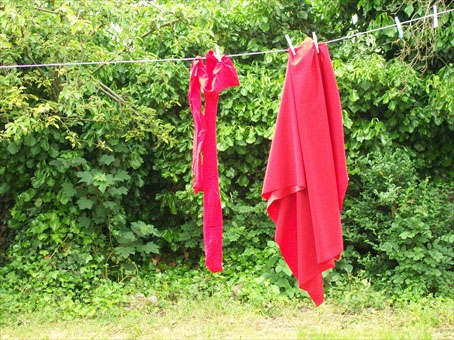 Super Hero Washing Line by Lydia Julien