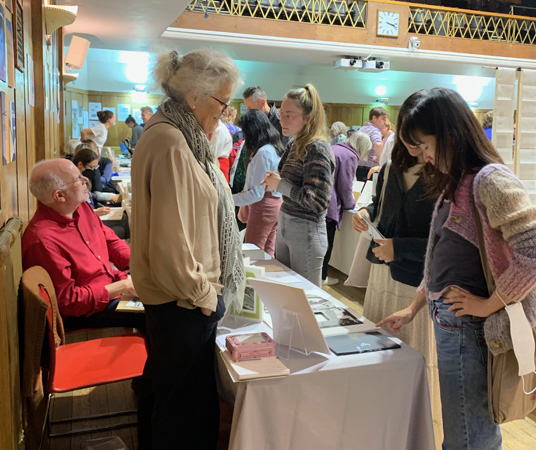Margins at the Small Publishers Fair, London 2022