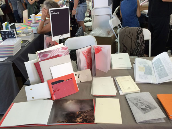 AMBruno at The New York Art Book Fair 2016