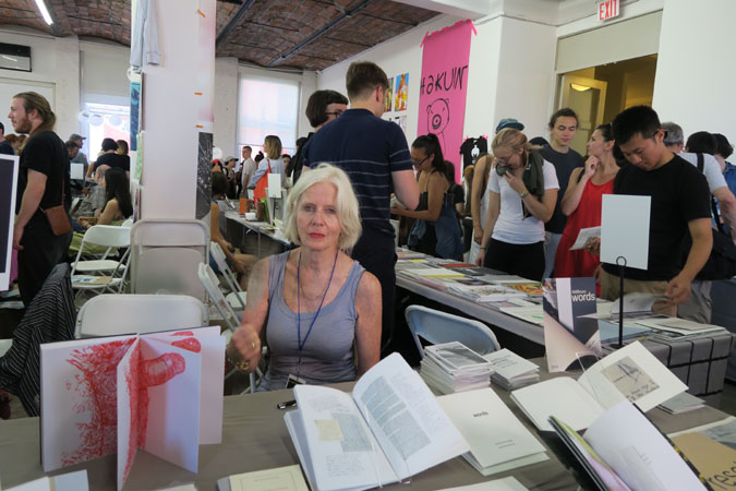 AMBruno at The New York Art Book Fair 2016