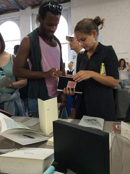 AMBruno at The New York Art Book Fair 2016