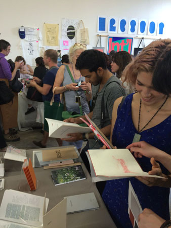 AMBruno at The New York Art Book Fair 2016