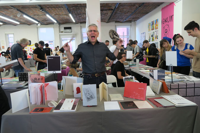 AMBruno at The New York Art Book Fair 2016