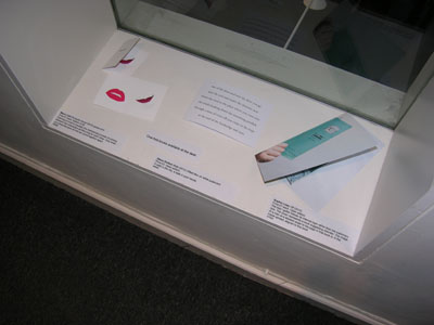 One-fold books at the New Ashgate Gallery, 2012