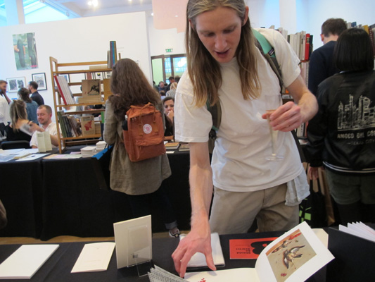 AMBruno: Red at The London Art Book Fair, Whitechapel Gallery