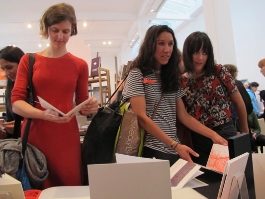 AMBruno: Red at The London Art Book Fair, Whitechapel Gallery