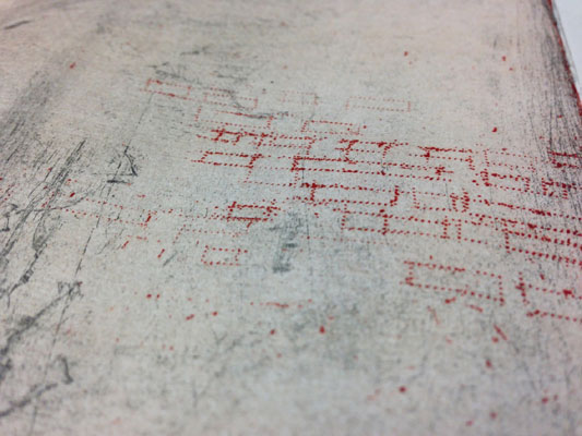 Red Under Black & White by Altea Grau Vidal