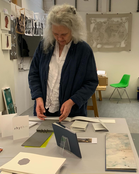 'rhythm' books at BABE, Bristol, 2024