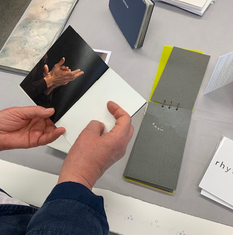 'rhythm' books at BABE, Bristol, 2024