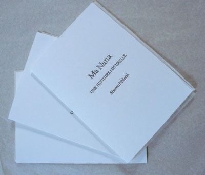 Ma Nana by Sharon Kivland