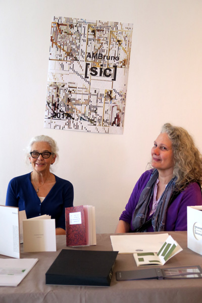 AMBruno: [sic] at Bristol Artists Book Event, 2017