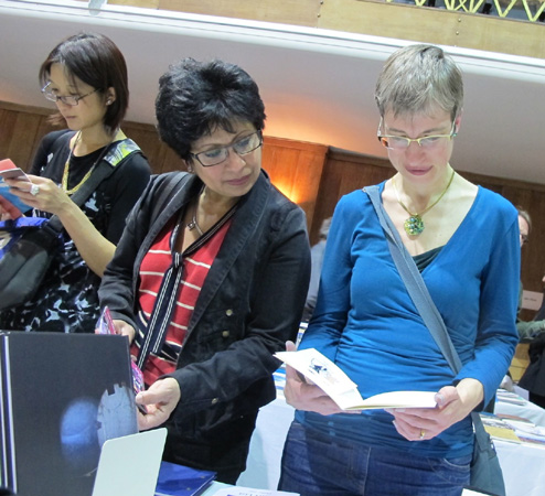AMBruno at Small Publishers Fair 2014
