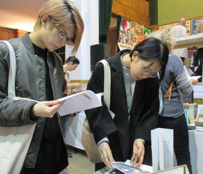 AMBruno: [sic] at Small Publishers Fair, 2017