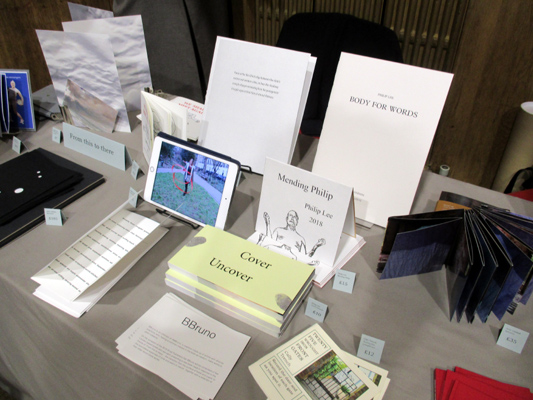 BBruno at the Small Publishers Fair 2019