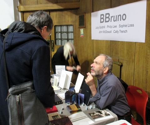 BBruno at the Small Publishers Fair 2019