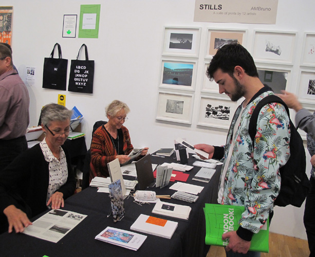 AMBruno: Stills at London Art Book Fair, 2014