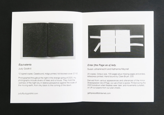 Volume and One and many pages catalogue